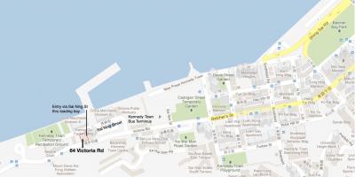 MTR Kennedy town station χάρτης