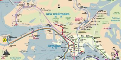 Σε Kowloon tong MTR χάρτης