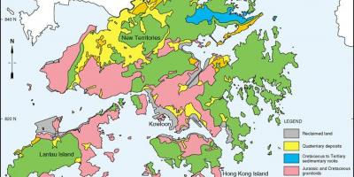 Γεωλογικός χάρτης του Χονγκ Κονγκ