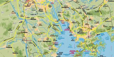 Οδικός χάρτης του Χονγκ Κονγκ