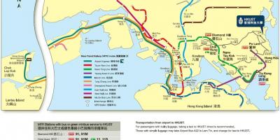 Το πανεπιστήμιο του Χονγκ Κονγκ εμφάνιση χάρτη
