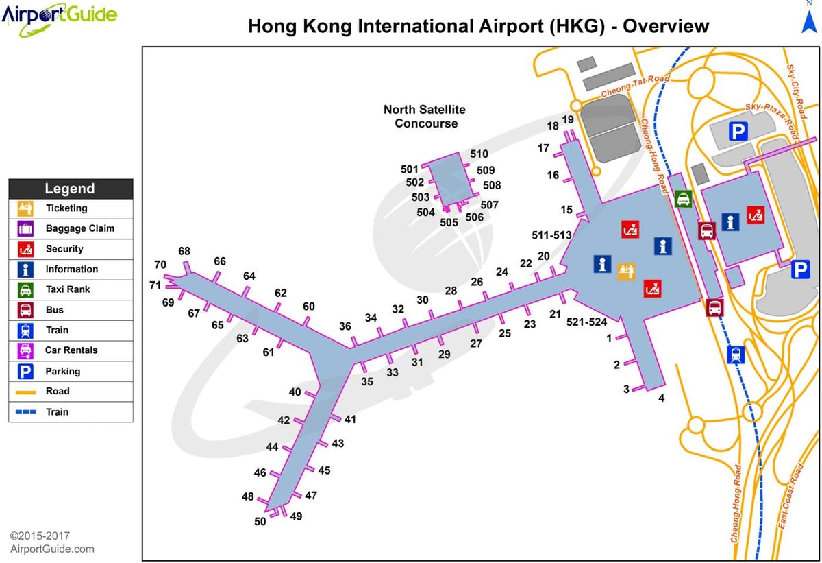 hkg χάρτης