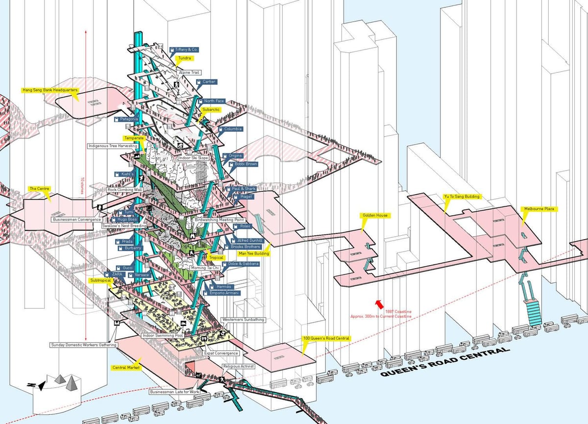 central station, Χονγκ Κονγκ εμφάνιση χάρτη